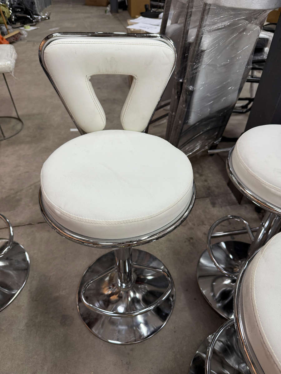 White Kitchen Counter Stool