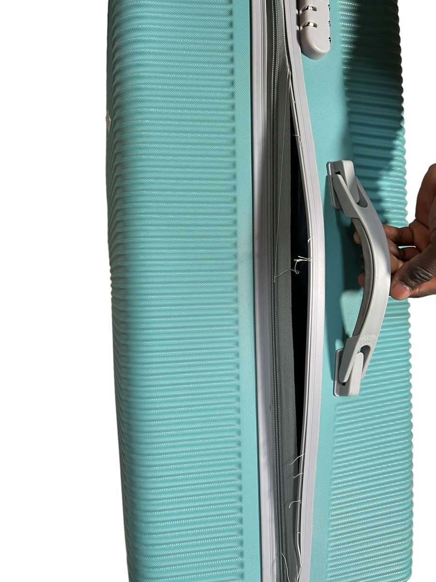 1 Piece Hard Outer Shell Luggage Set - SKY BLUE - READ DESCRIPTION