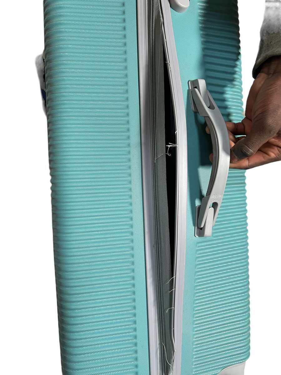 1 Piece Hard Outer Shell Luggage Set - SKY BLUE - READ DESCRIPTION