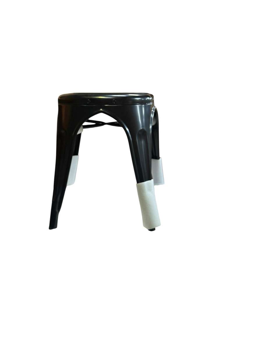 Steel Stool Metal Black 44cm Height Brand New High Quality