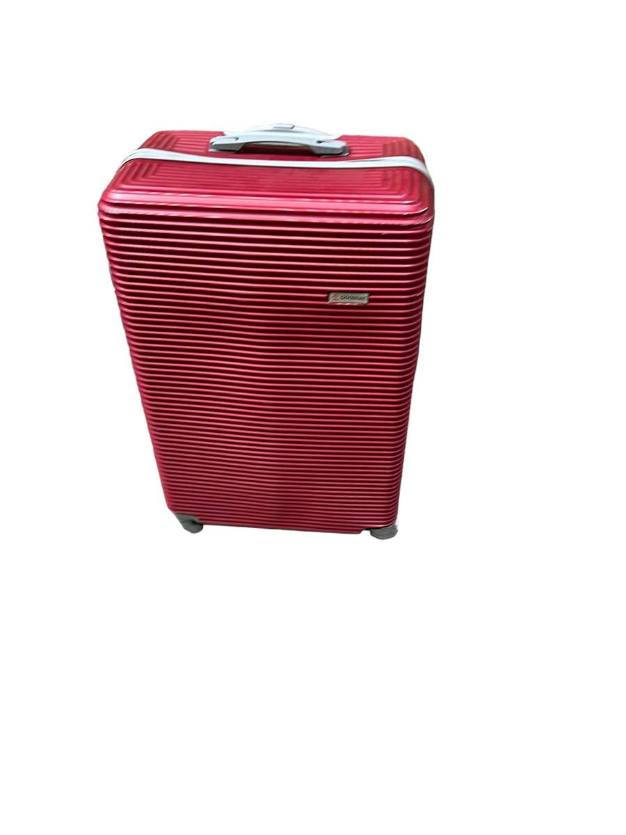 1 Piece Hard Outer Shell Luggage Set - RED - READ DESCRIPTION