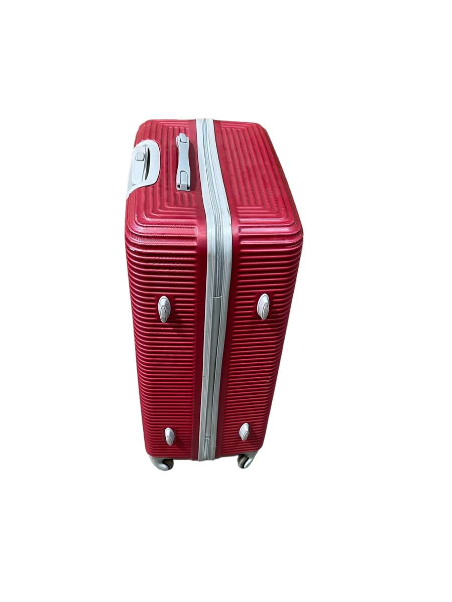 1 Piece Hard Outer Shell Luggage Set - RED - READ DESCRIPTION