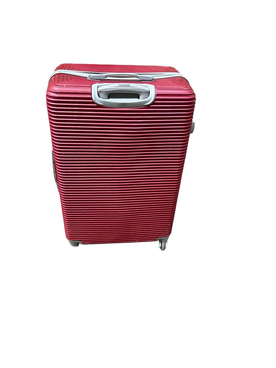 1 Piece Hard Outer Shell Luggage Set - RED - READ DESCRIPTION