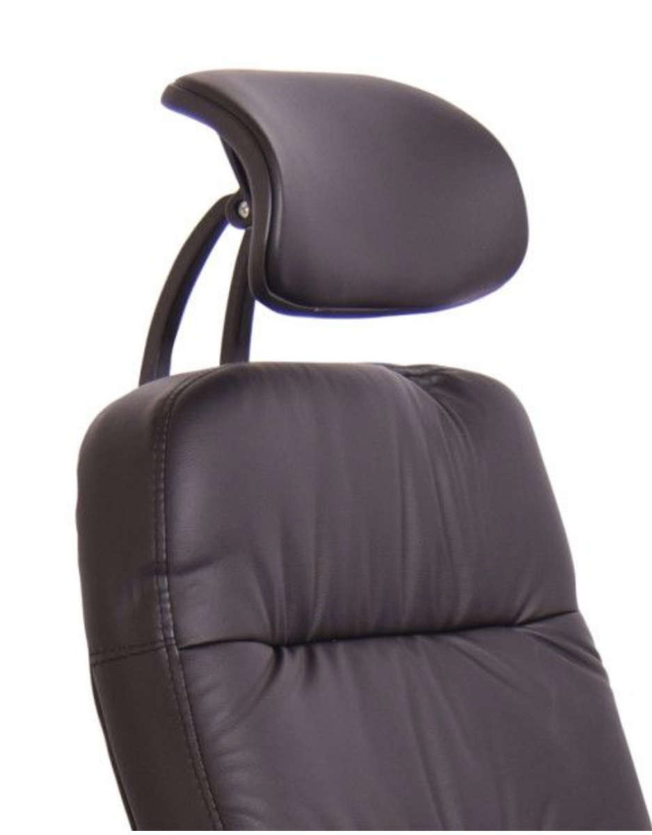 Brown PU Reclining Office Chair with Head and Arm rests DEMO/DISPLAY SEE DESCRIPTION AND PICTURES