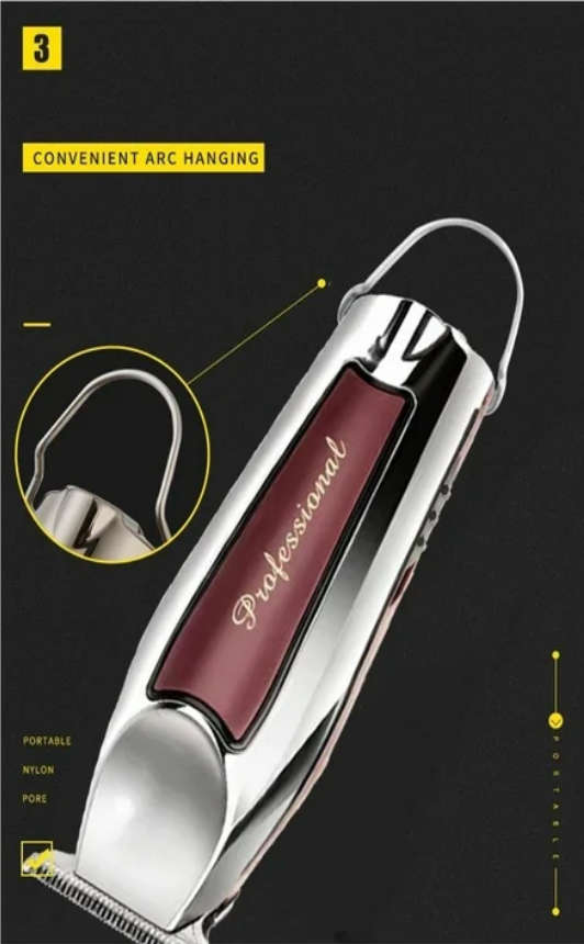 Sokany Professional  Rechargeable Electric Shaver for Men hair clipper - Silver SK-9932