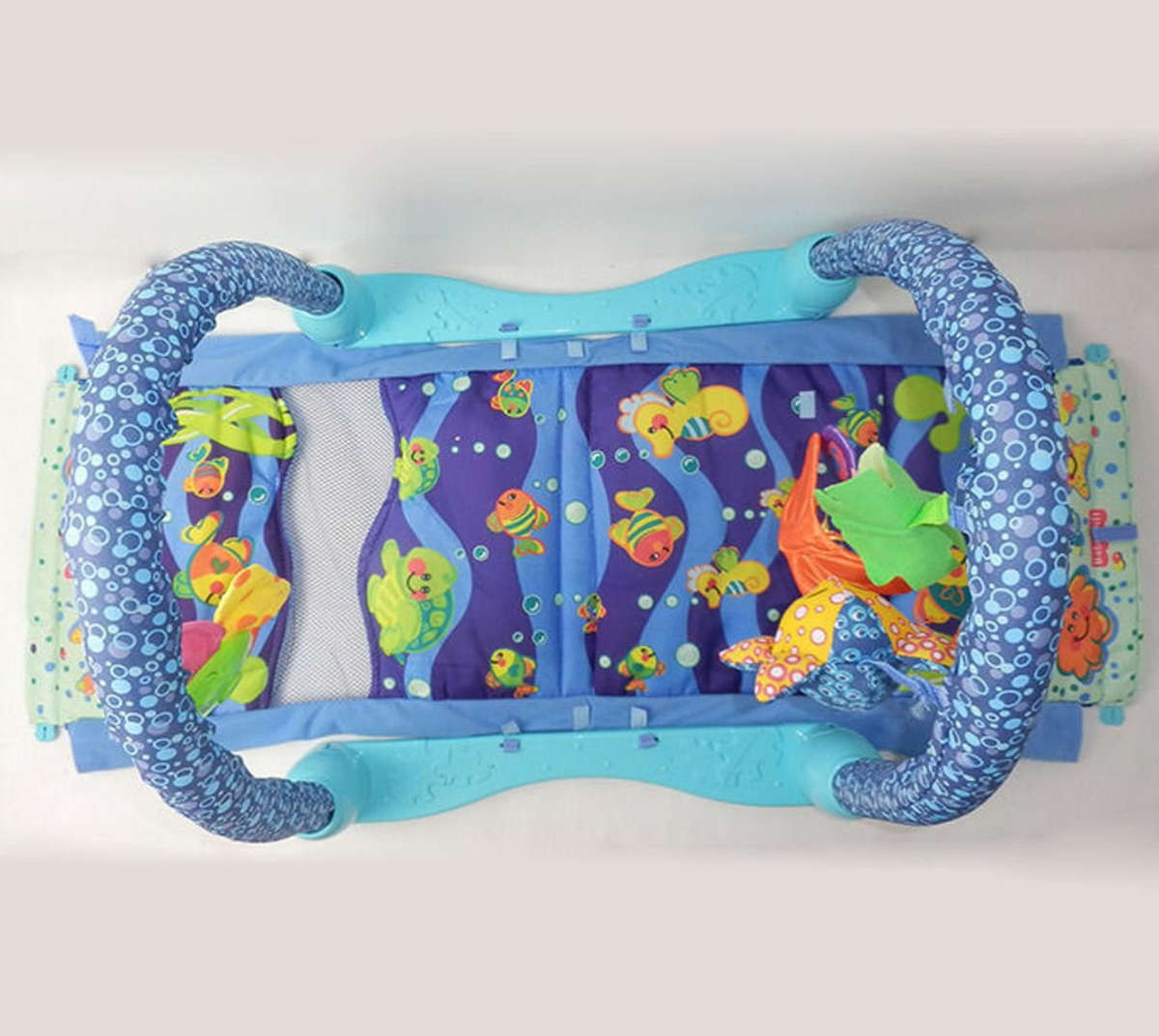 Baby Basket Play Gym Mat - Ocean Multi Colour