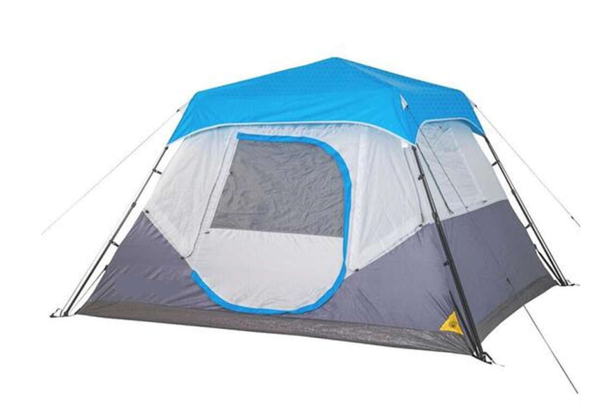 Camp Master - 6-Sleeper Weather-Resistant Instant Frame Cabin Camping Tent - NEW