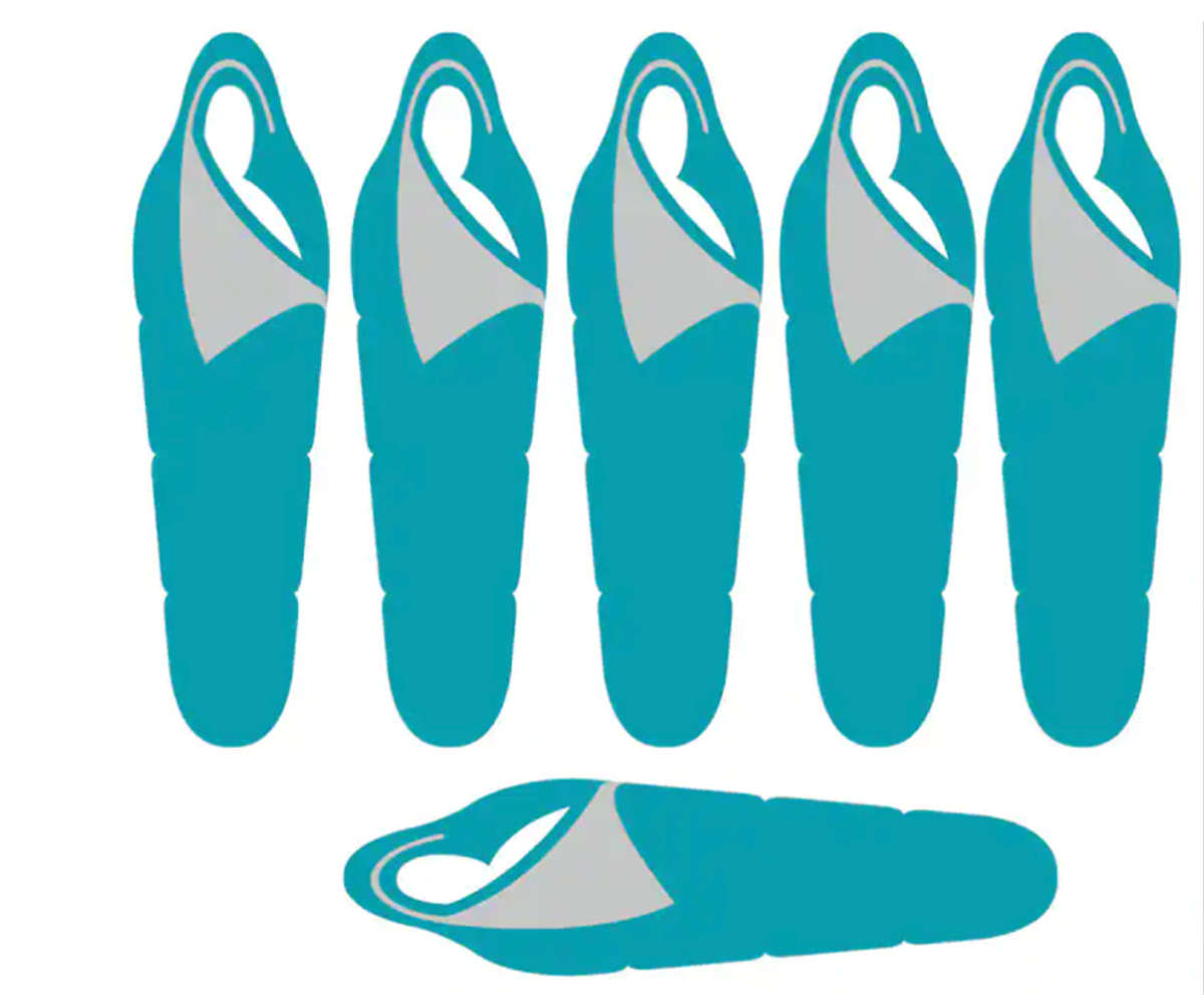 Camp Master - 6-Sleeper Weather-Resistant Instant Frame Cabin Camping Tent - NEW