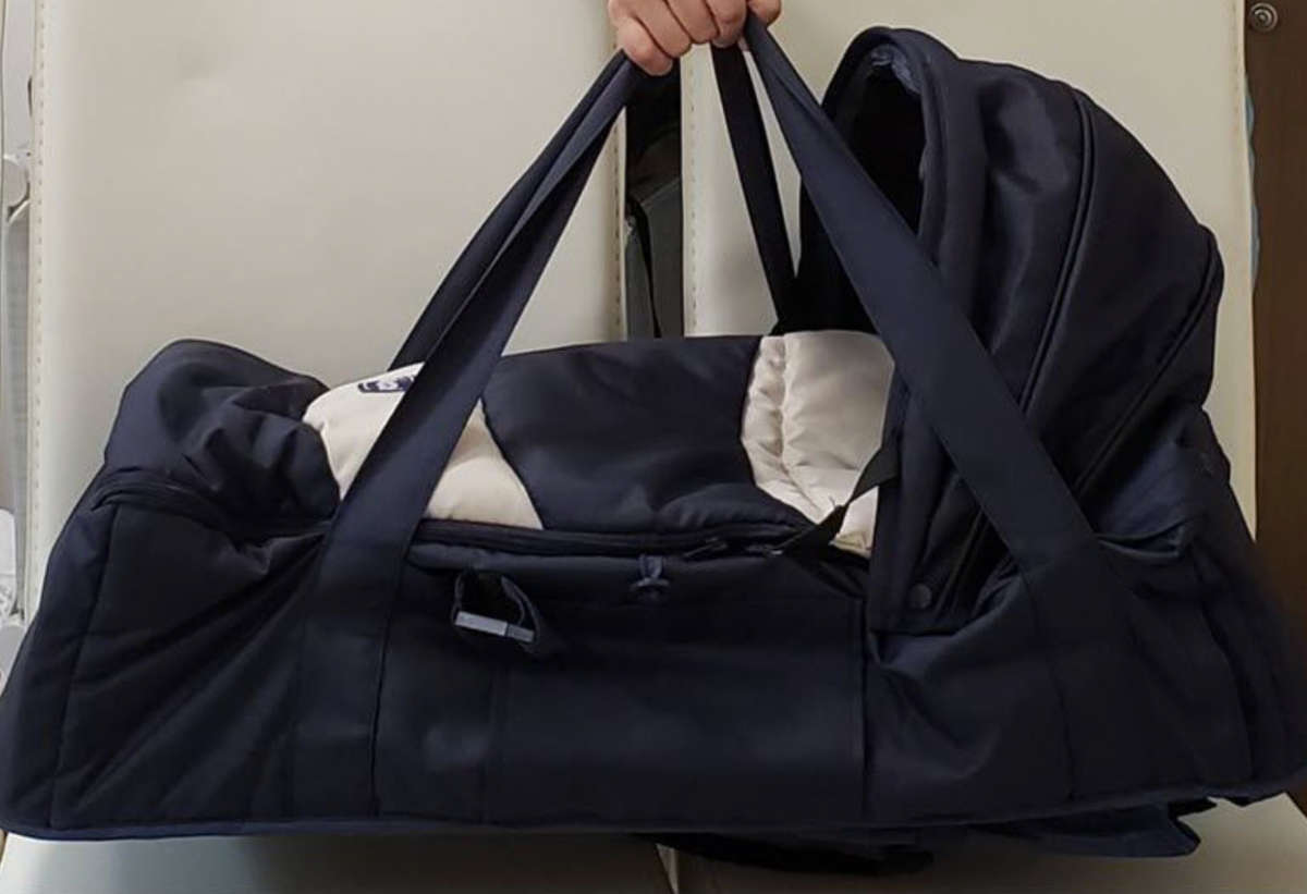 BabyKingdom Portable Baby Carry Cot Travel Bed