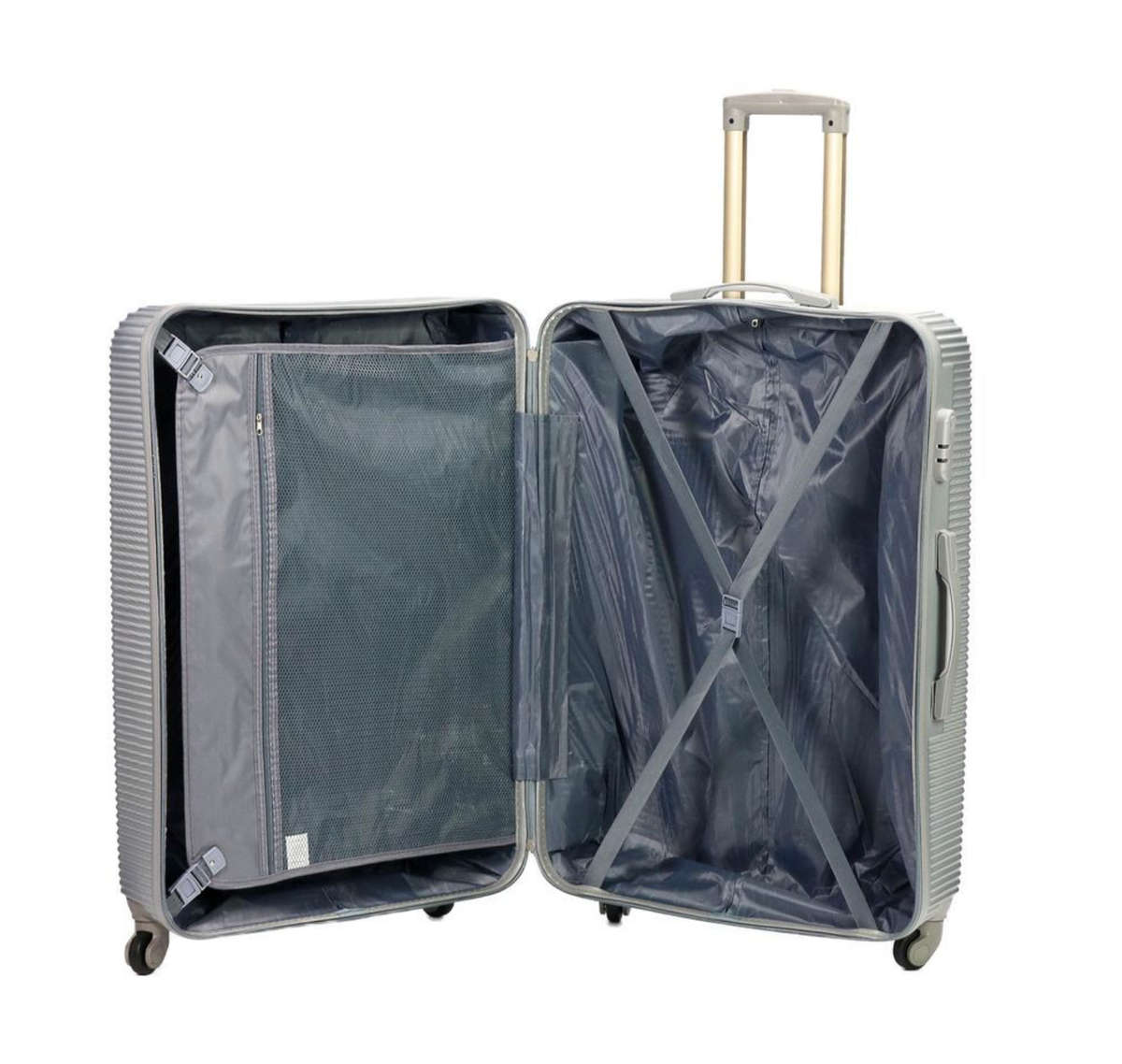 3 Piece Luggage Set - Grey