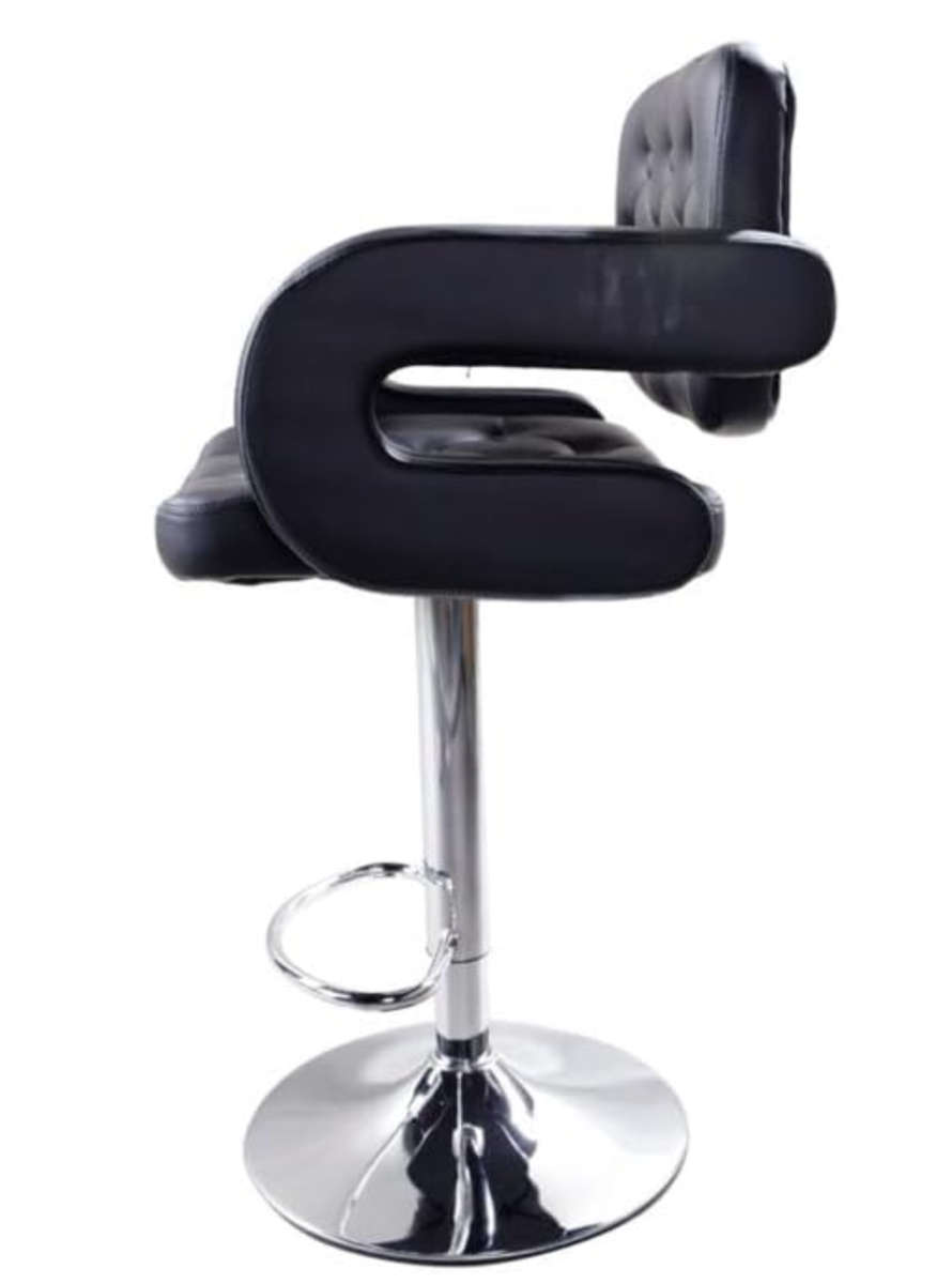 Saloon Chair/Sofa Saloon Counter Stool (Black) - NEW