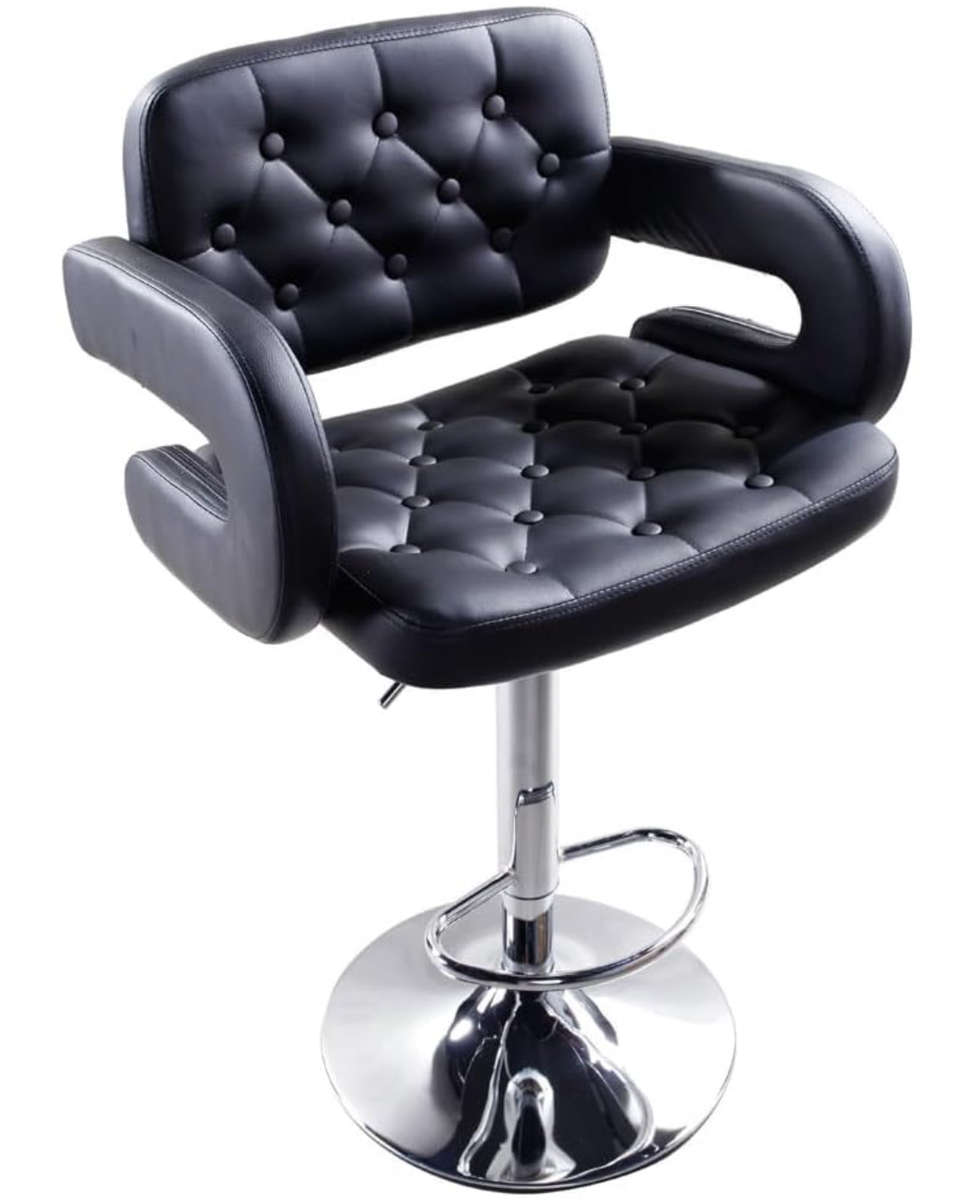 Saloon Chair/Sofa Saloon Counter Stool (Black) - NEW