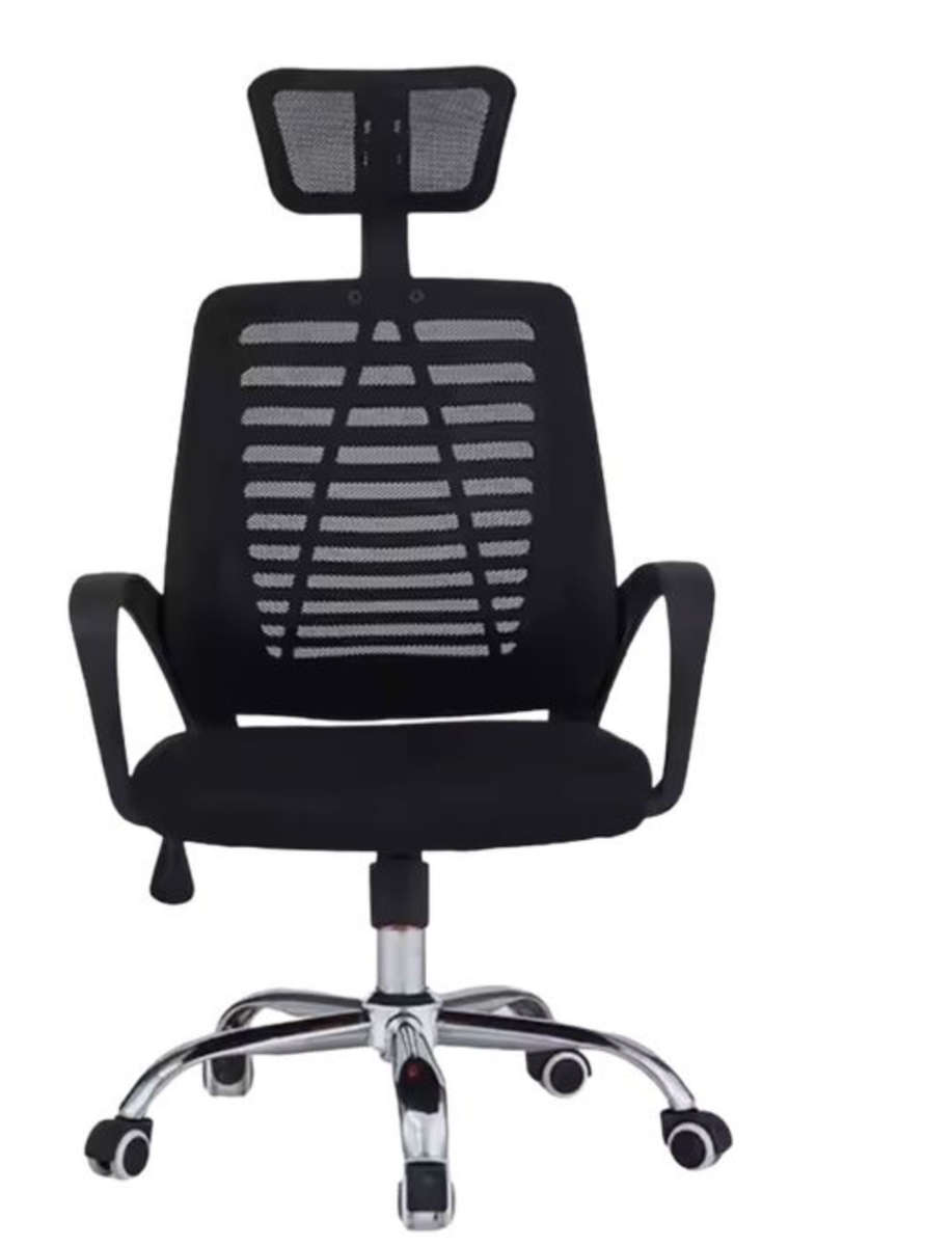 Premium Ergonomic Mesh Chair with Headrest and Steel Base