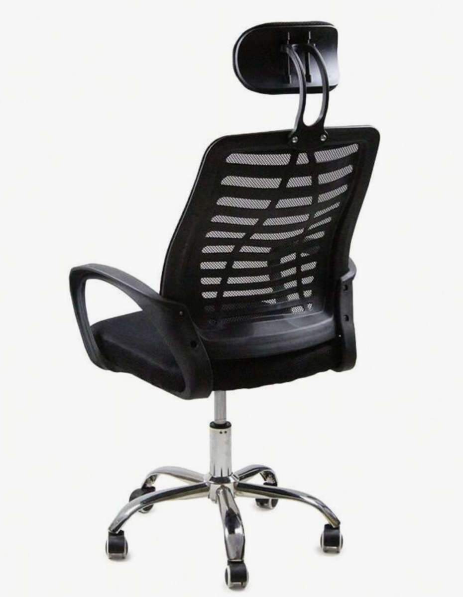 Premium Ergonomic Mesh Chair with Headrest and Steel Base