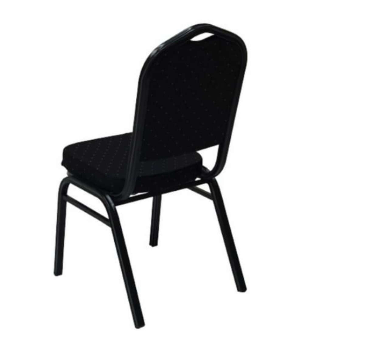 Conference Chair with Metal Frame - Black