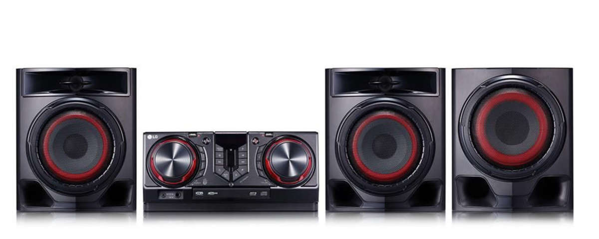 LG XBOOM CJ45 720W Hi-Fi Stereo with Multi Jukebox - Not Working