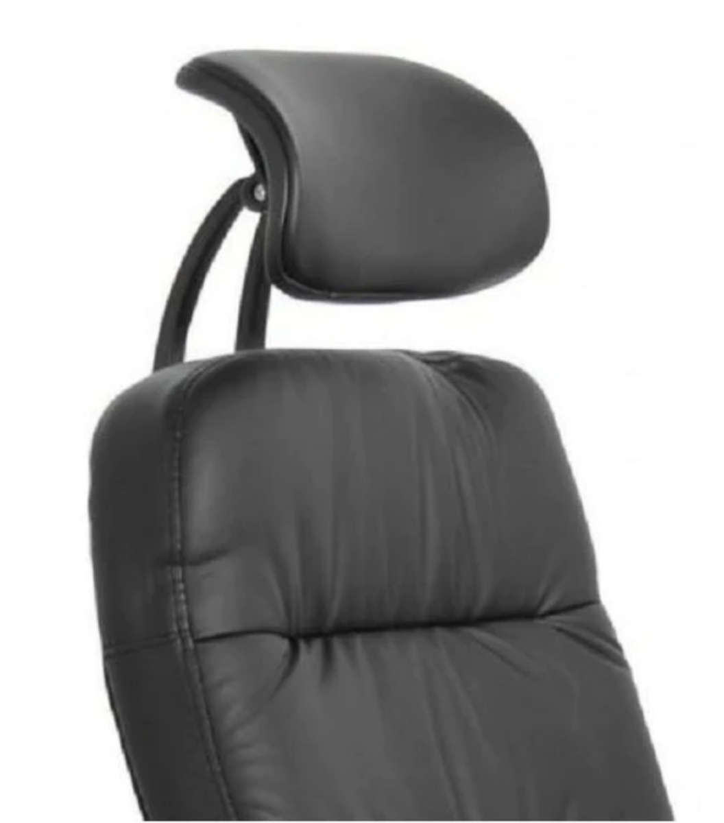 Reclining Office PU Leather Chair with Head and Arm rests