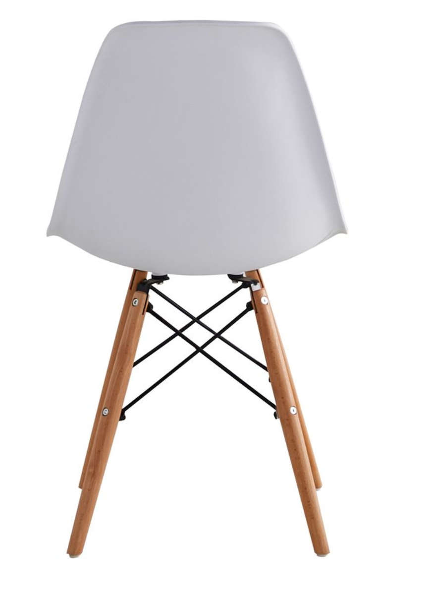 Eames chair 4 in 1 set in grey color