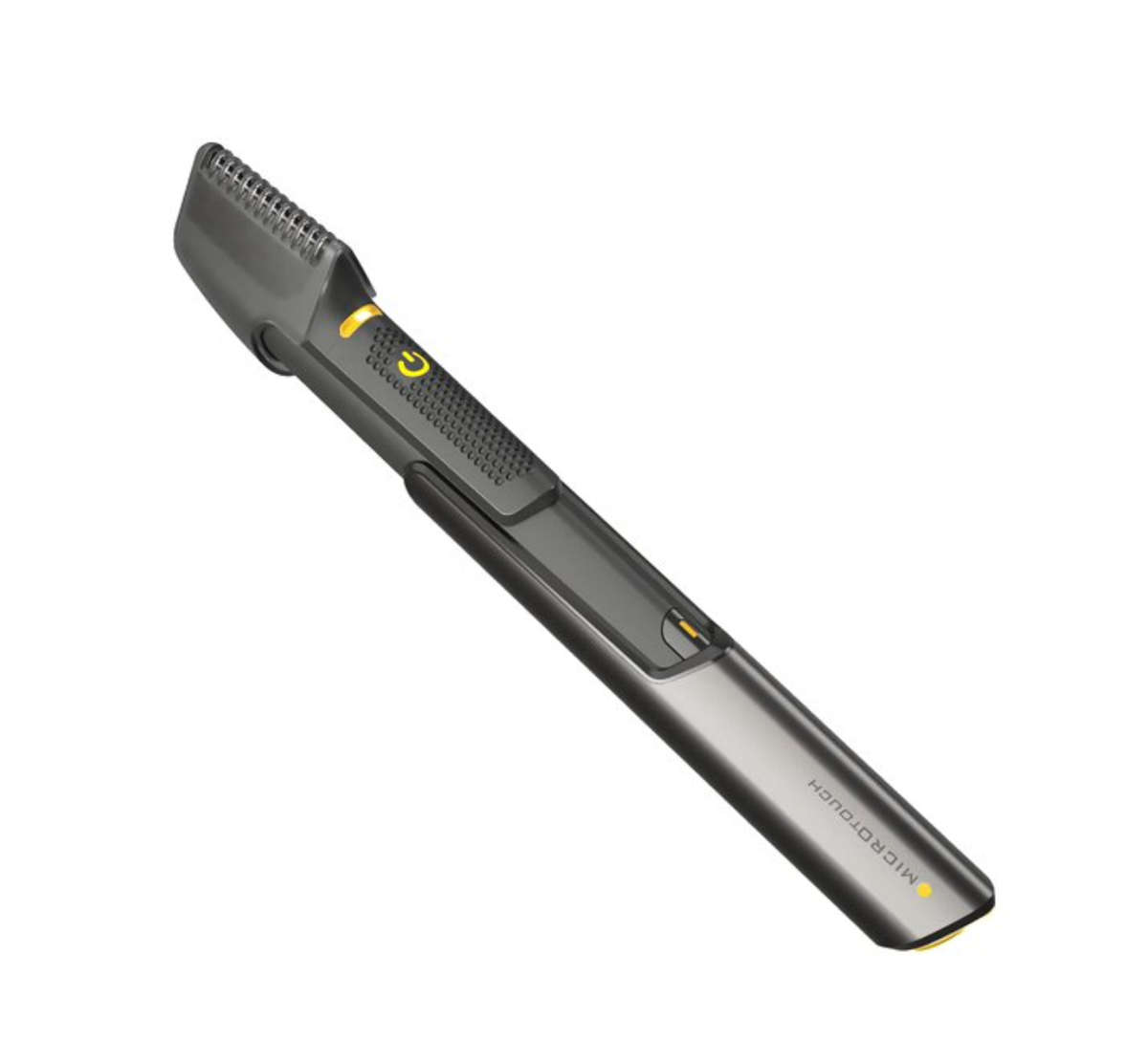 MicroTouch Titanium Trim Cordless Electric Trimmer, at Home Haircut and Body Groomer, Black