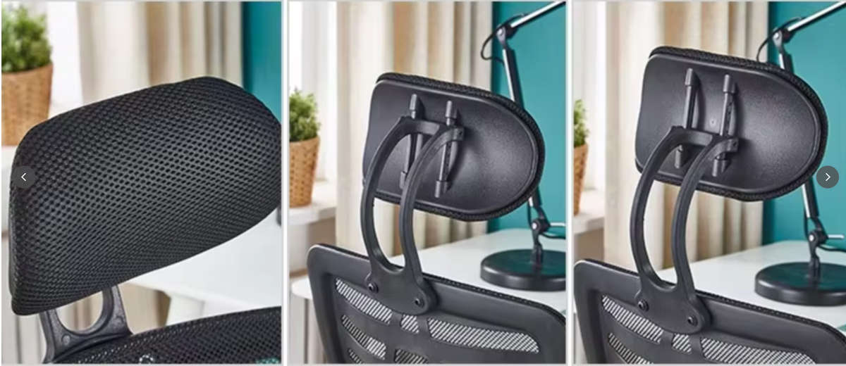 Premium Ergonomic Mesh Chair with Headrest Steel Base