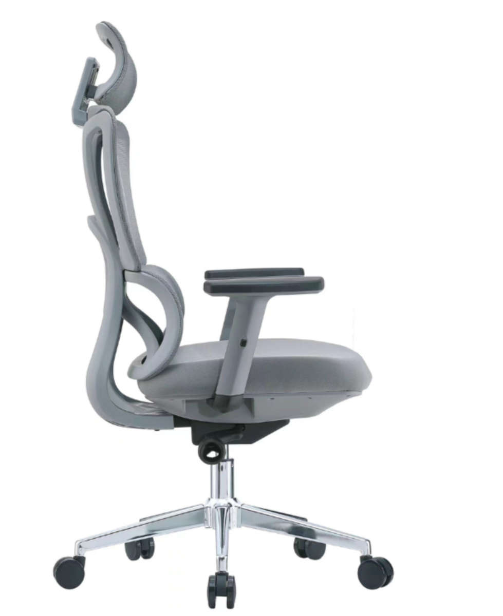 F16 Falcon Elite: Luxury Ergonomic Office Chair - Grey New