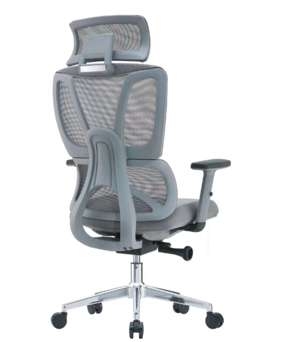 F16 Falcon Elite: Luxury Ergonomic Office Chair - Grey New