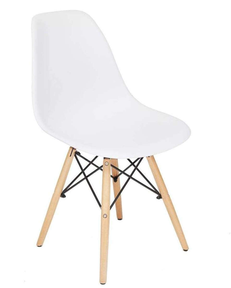 Eames Cafe Side Chair WOODEN GREY LEGS DEMO READ DESCRIPTION