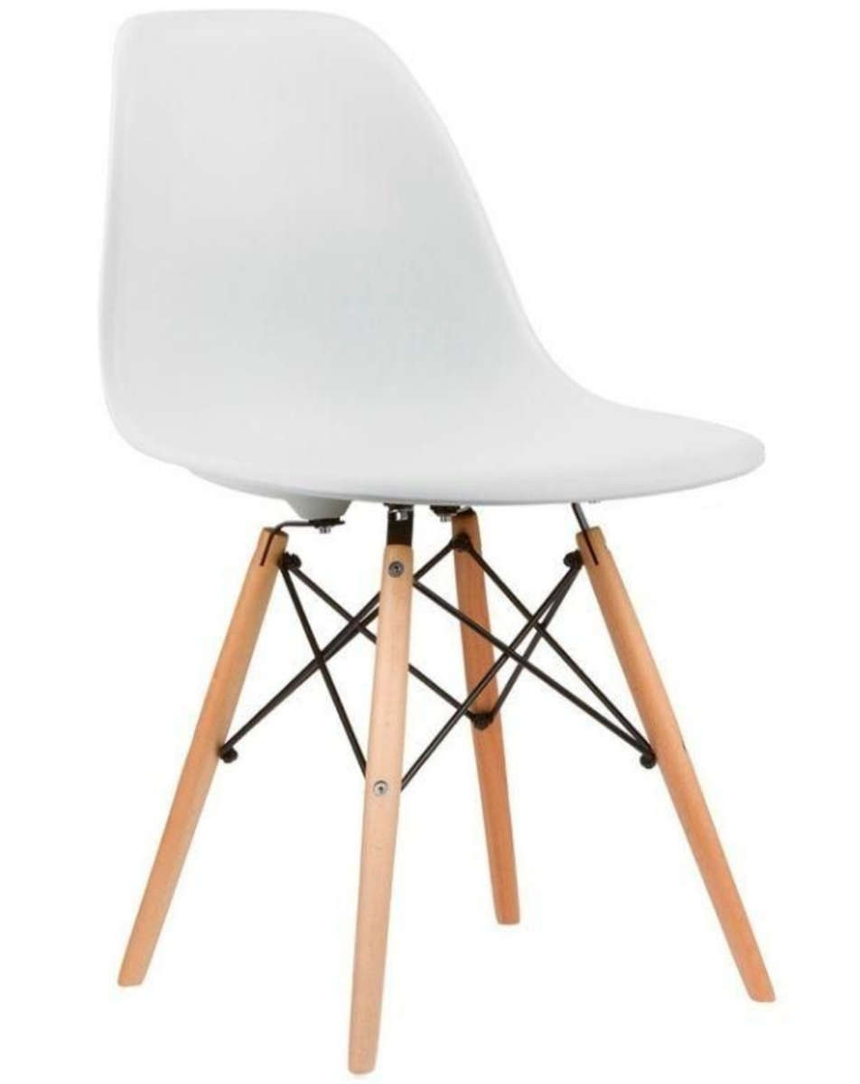 Eames Cafe Side Chair WOODEN GREY LEGS DEMO READ DESCRIPTION