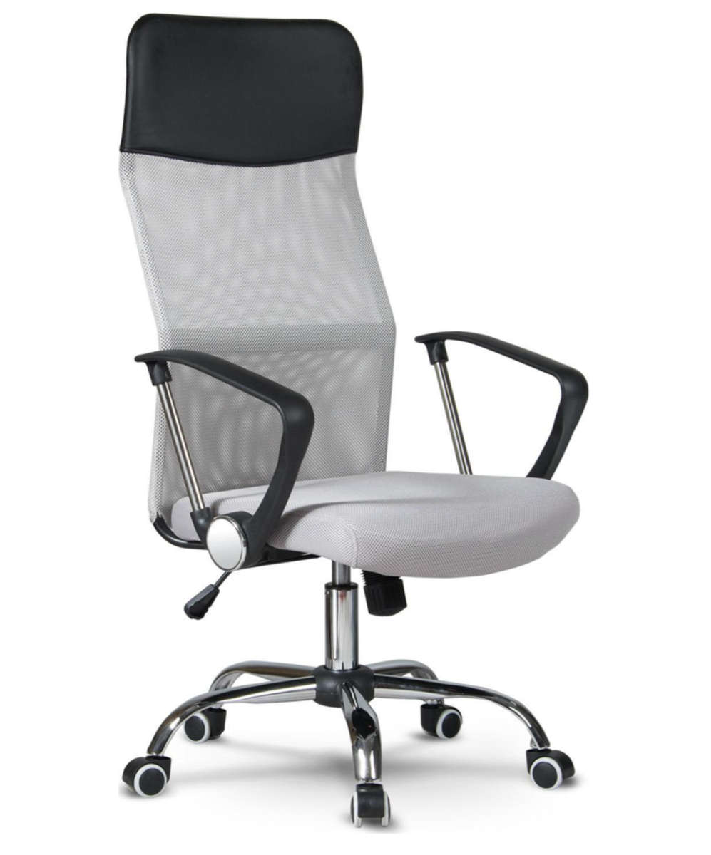 Rex M - Ergonomic High-Back Office Chair - Grey New