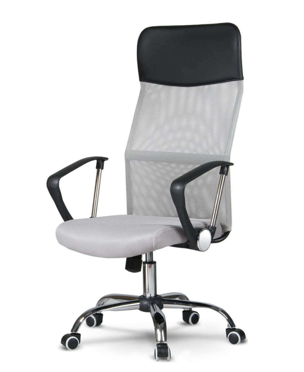 Rex M - Ergonomic High-Back Office Chair - Grey New