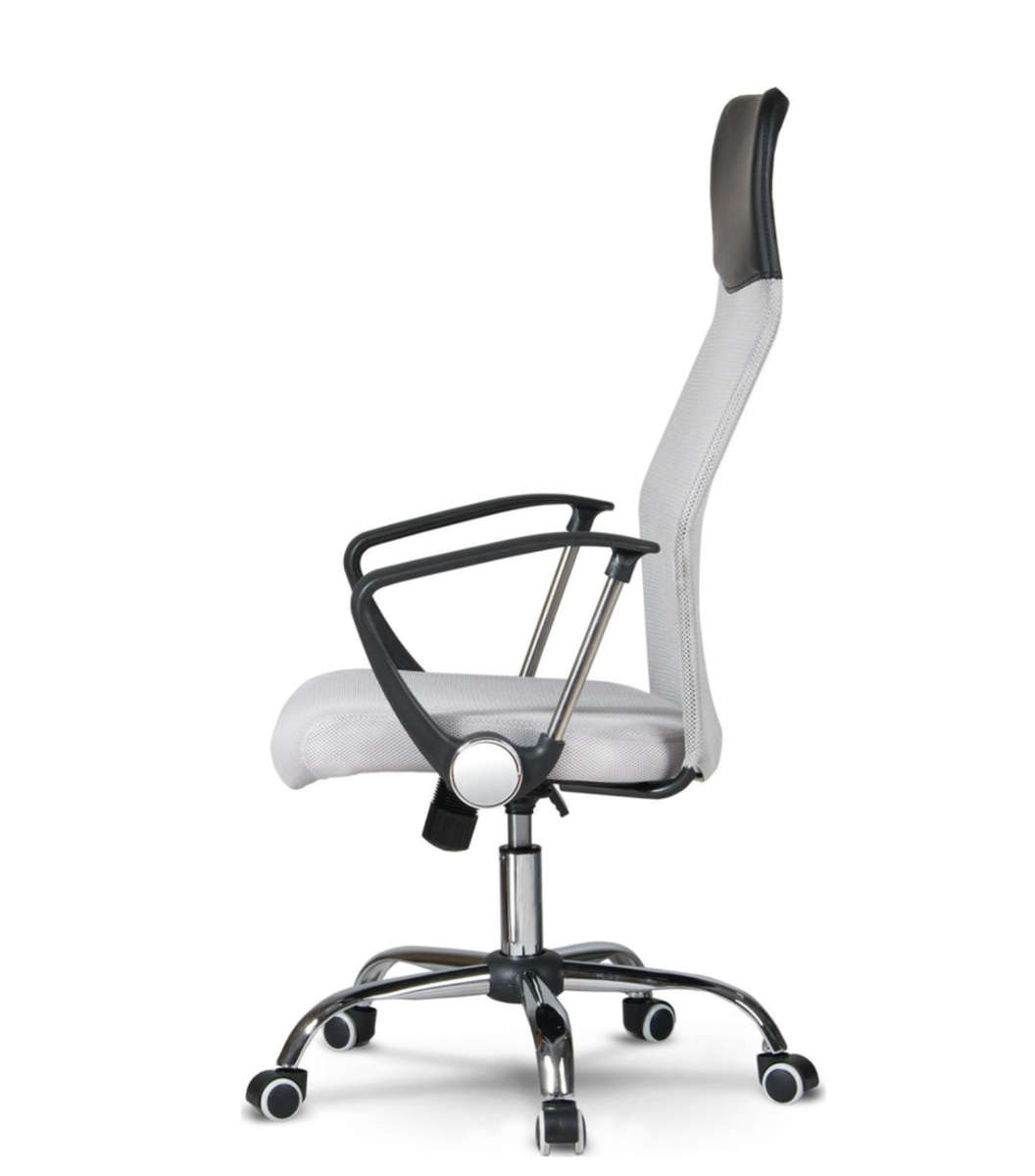 Rex M - Ergonomic High-Back Office Chair - Grey New
