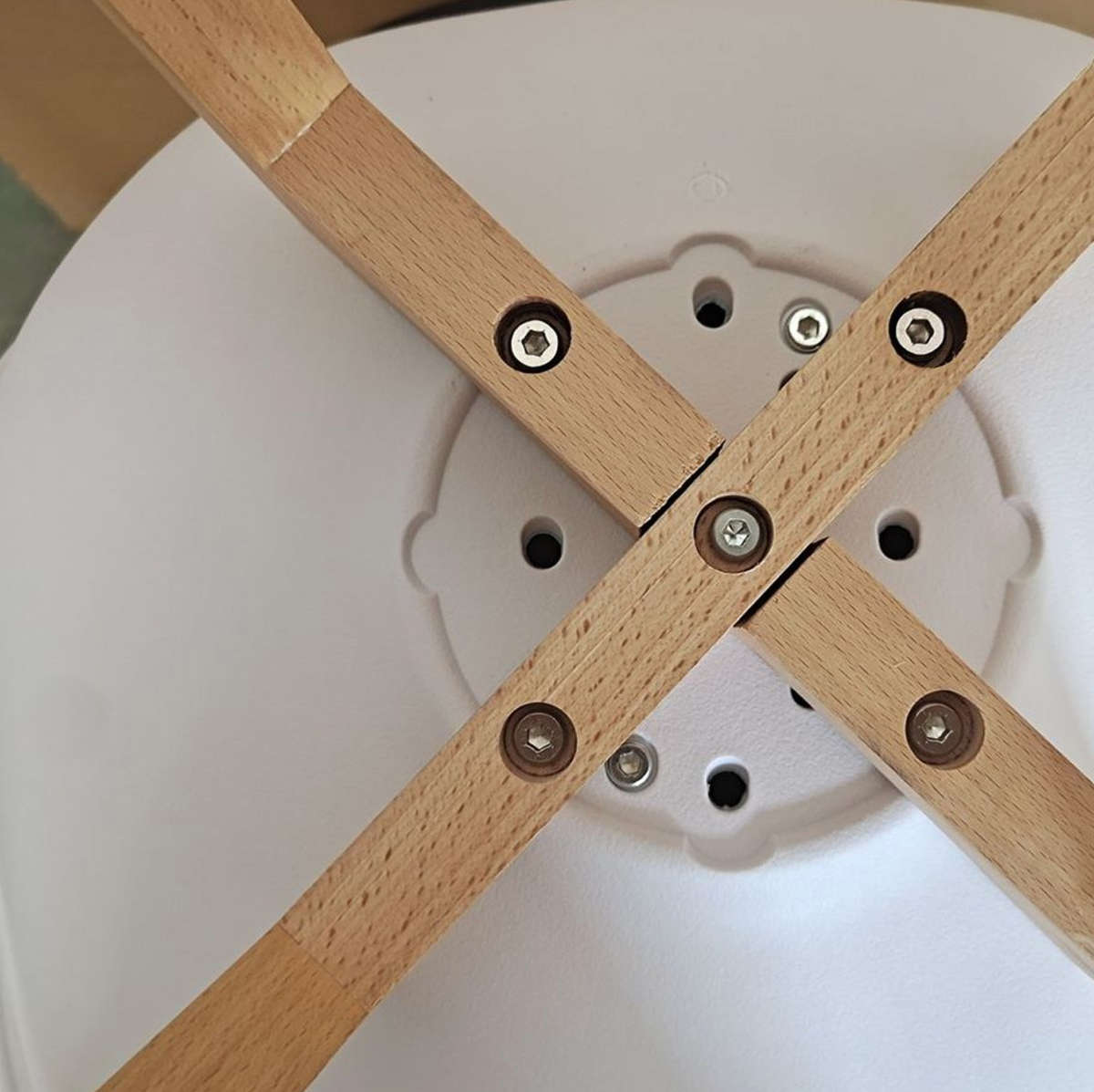 Classy Padded PU Leather Chair Dining Chair - Grey Demo