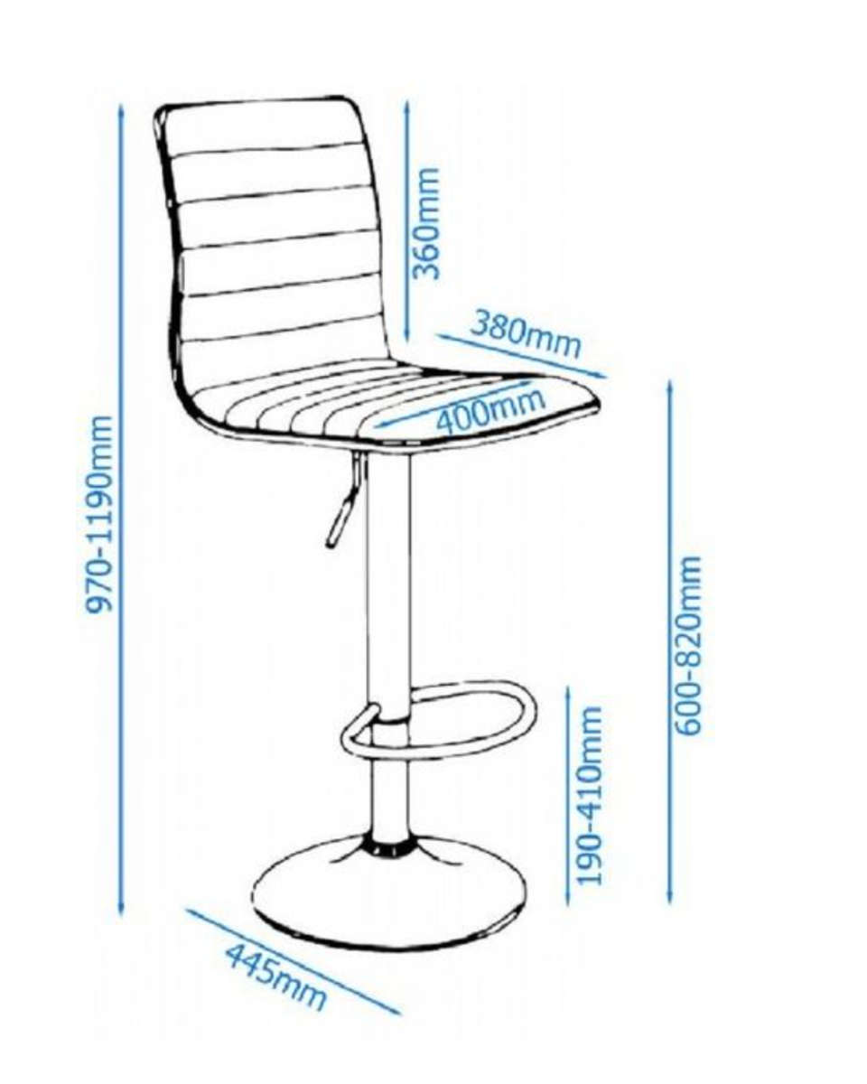 Stylish Bar Stools - White