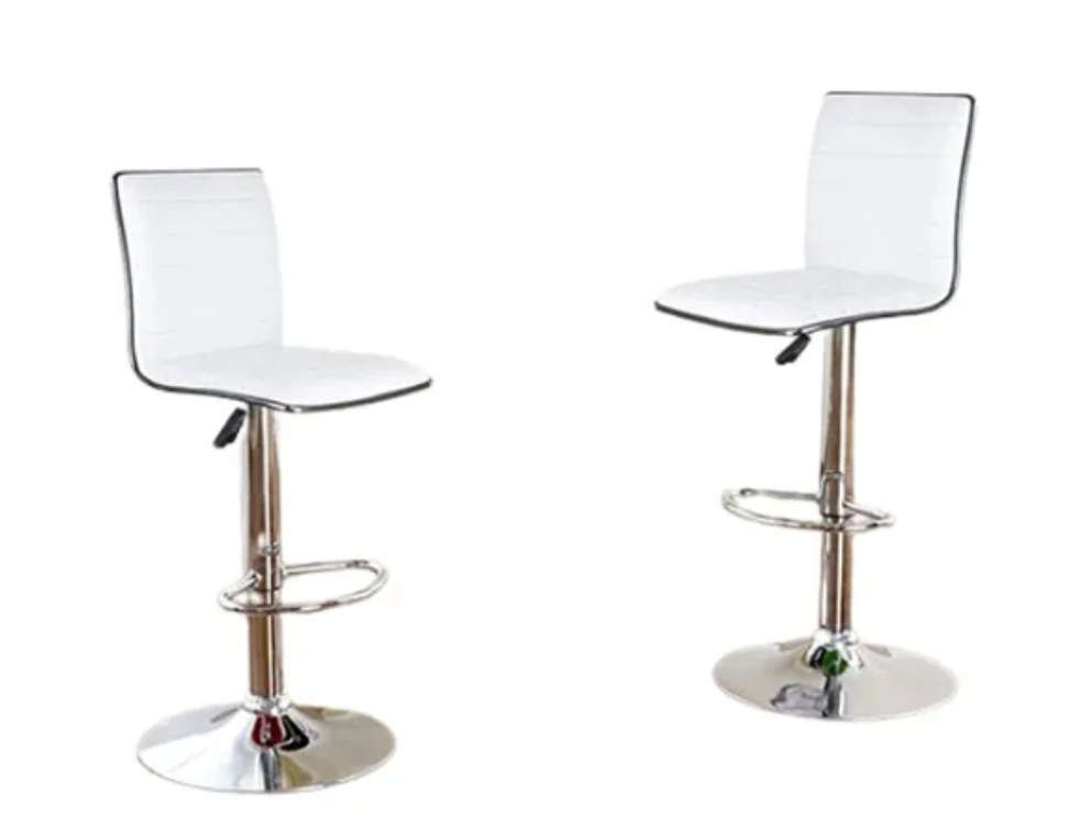 Stylish Bar Stools - White