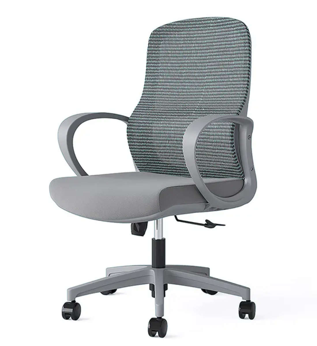 EayThing AeroLuxe Ergonomic Mesh Chair - Mid back Comfort Home & Office - Grey DEMO READ DESCRIPTION