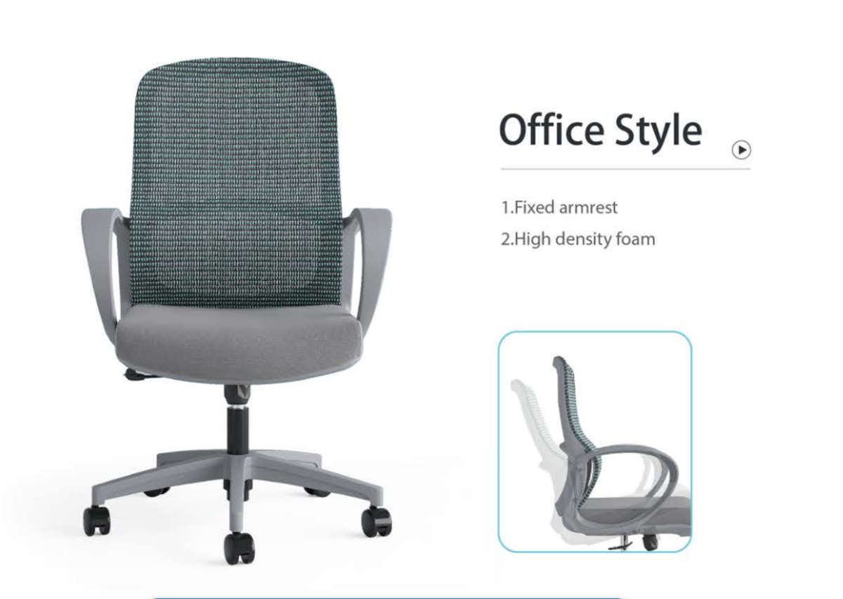 EayThing AeroLuxe Ergonomic Mesh Chair - Mid back Comfort Home & Office - Grey DEMO READ DESCRIPTION