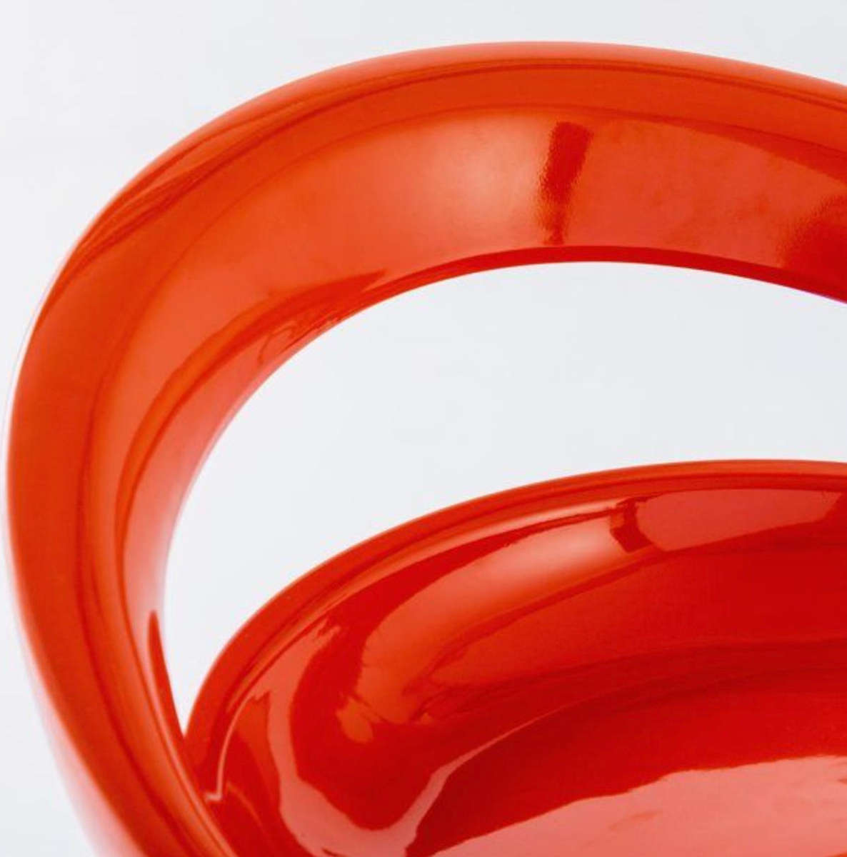 1 PCS Bar Stool / Kitchen Counter Breakfast Chair - ORANGE