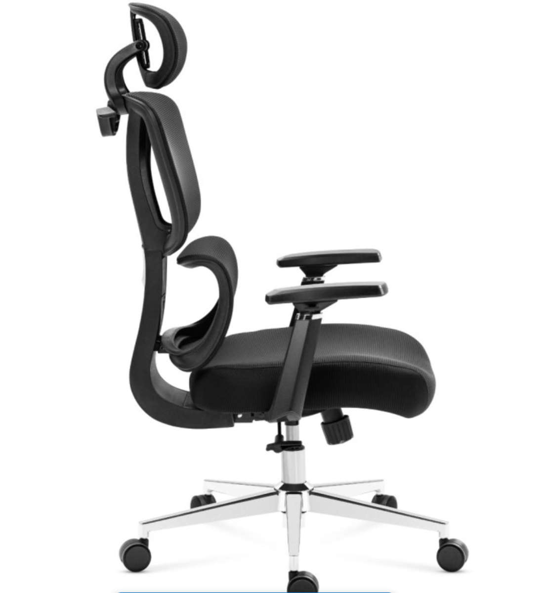 F16 Falcon Elite: Luxury Ergonomic Office Chair - Black DISPLAY UNIT READ DESCRIPTION