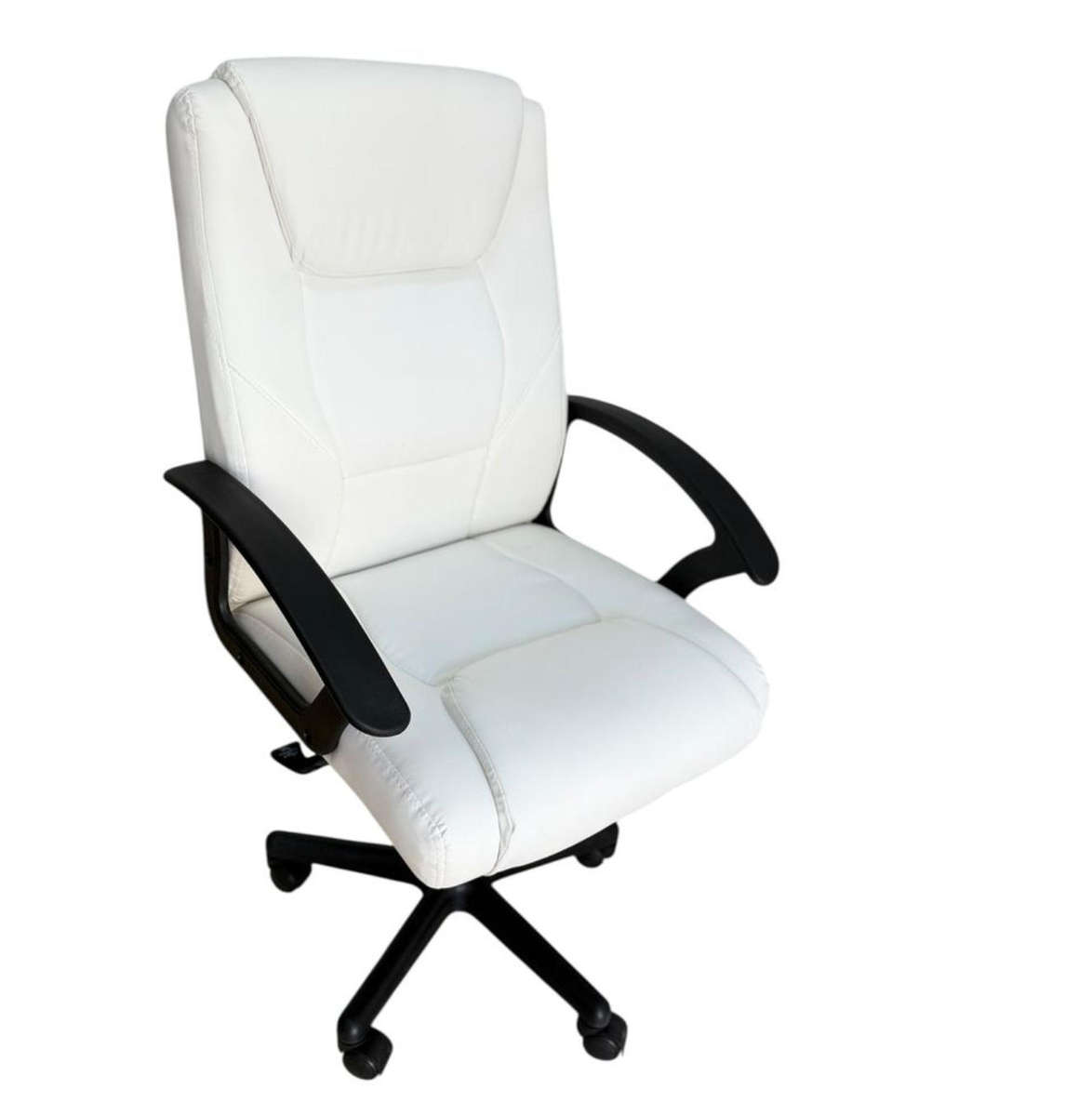 Eay Eay Thing Faux Leather Ergonomic Home Office Chair - White BRAND NEW