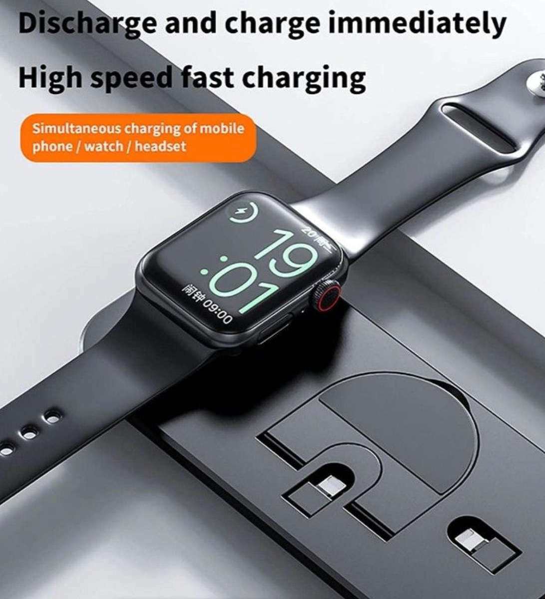 3-in-1 Wireless Charging Dock Station Foldable