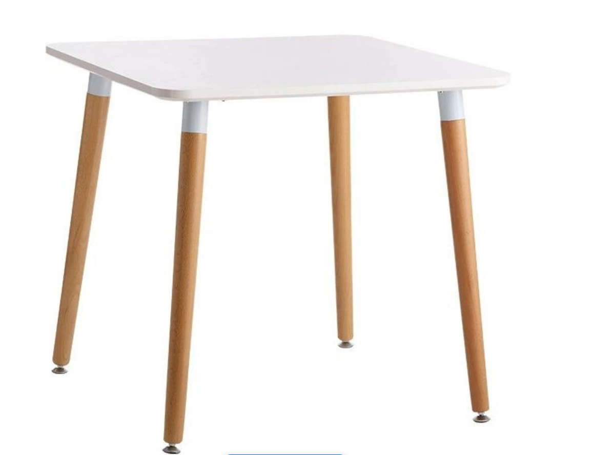 Rectangular Dining and Workplace Table - Size 1.2M - White