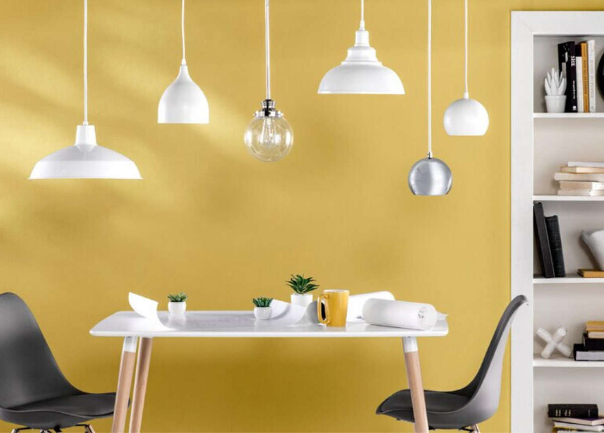 Rectangular Dining and Workplace Table - Size 1.2M - White