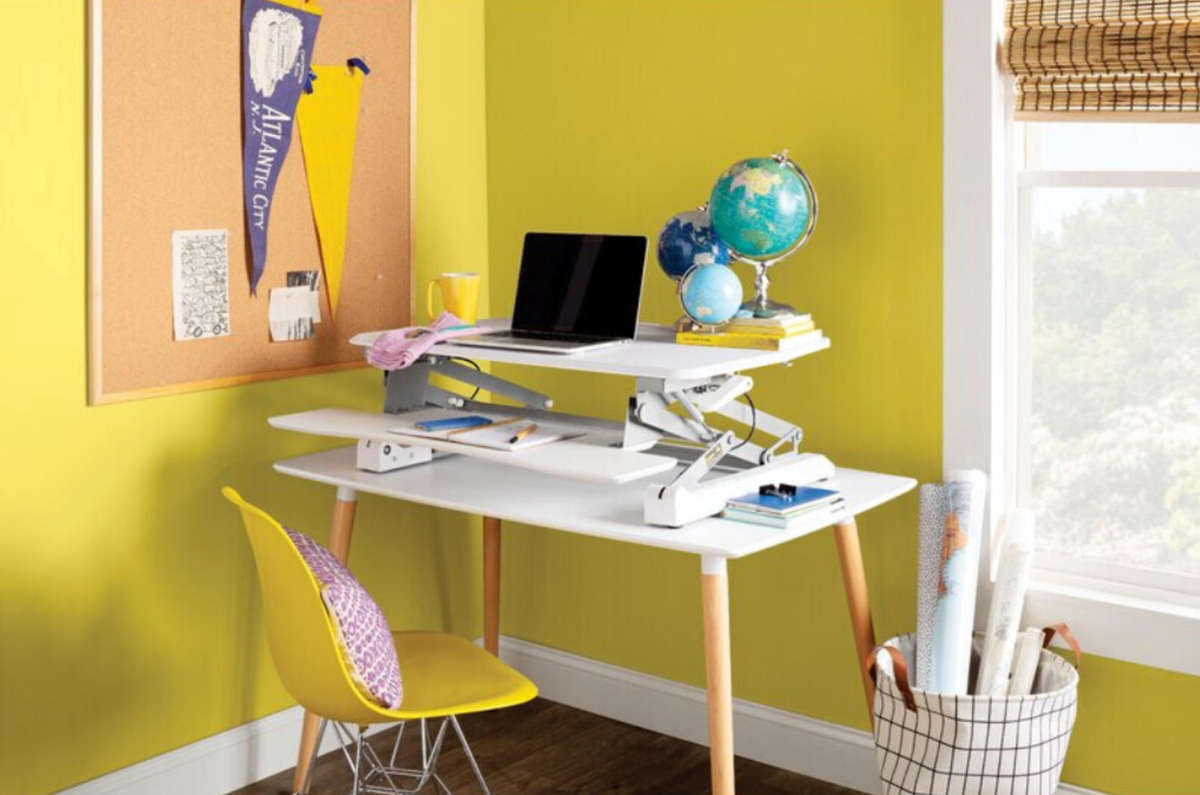 Rectangular Dining and Workplace Table - Size 1.2M - White