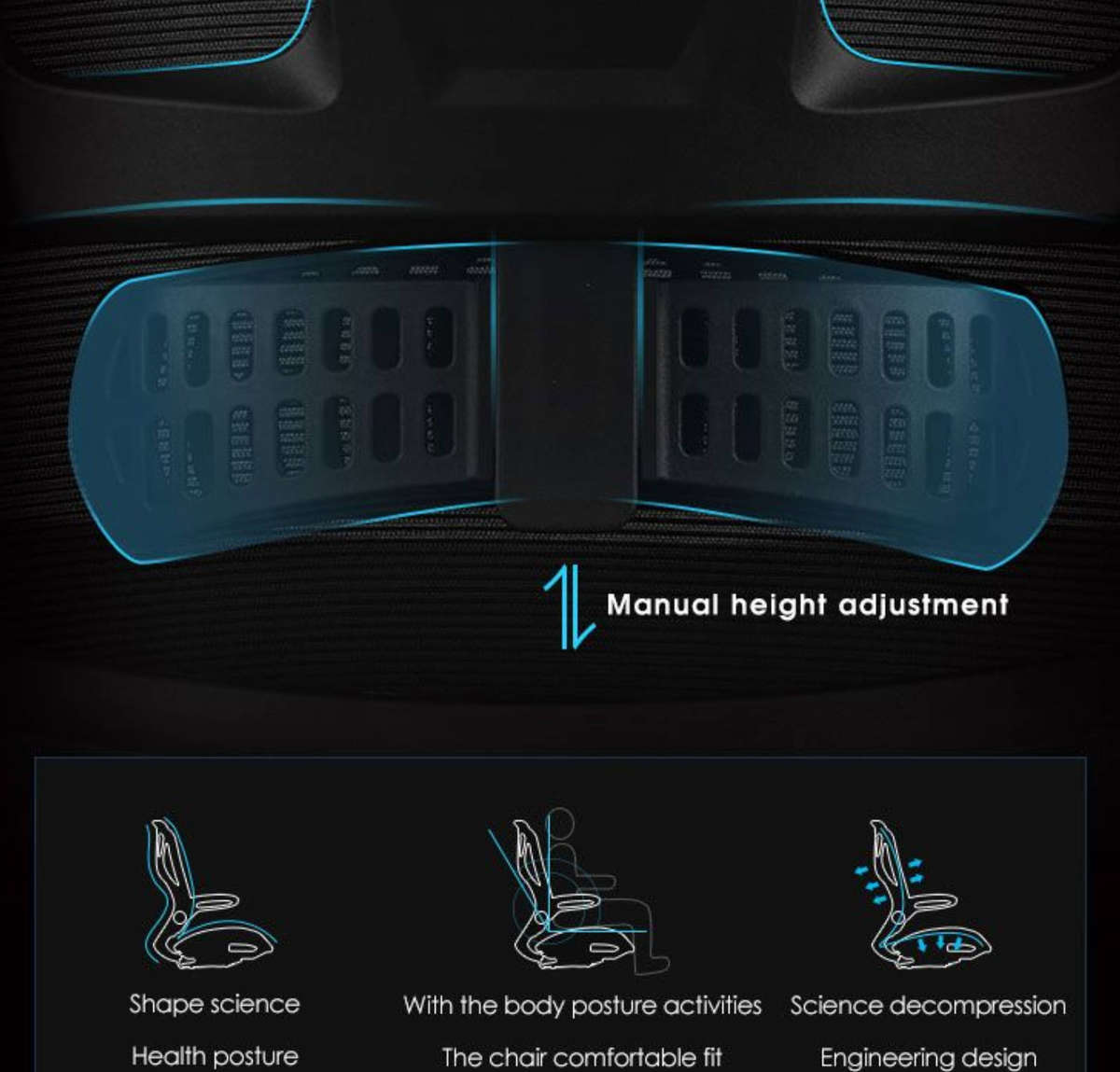EayThing Lambo Elite Ergonomic Executive Mesh Chair