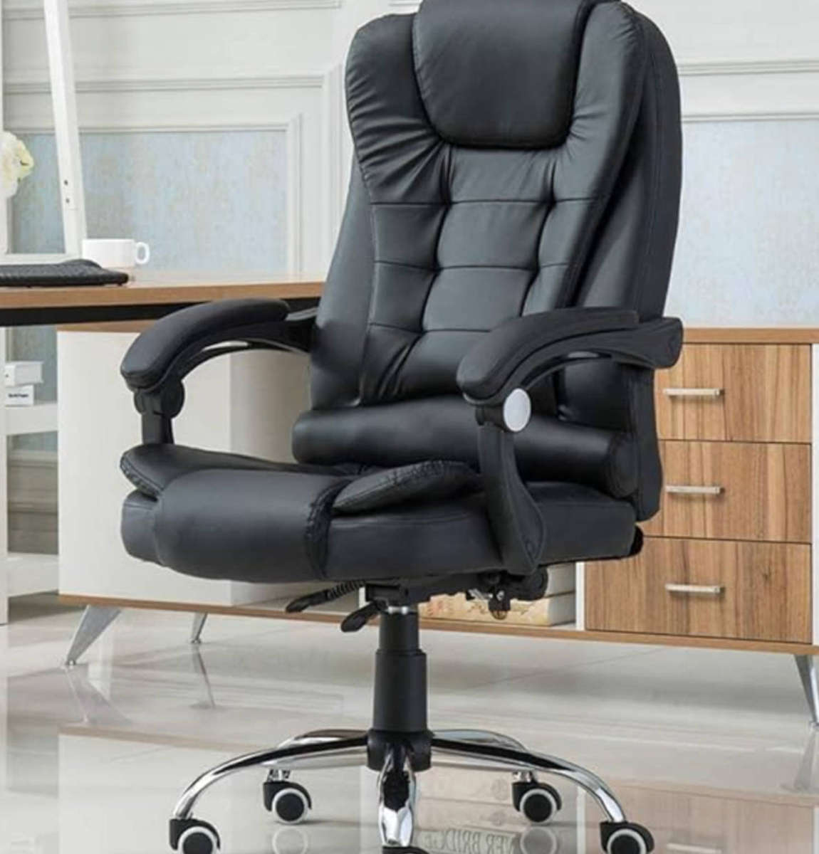 Madala Luxury High Back Executive Office Chair PU Leather - Ergonomic Display Unit