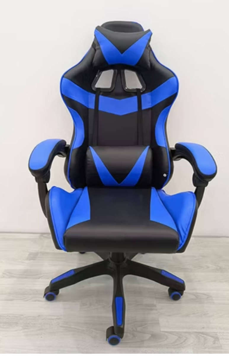 Pagani Ergonomic Office & Gaming Chair with Recline and Adjustable Height - Blue NEW
