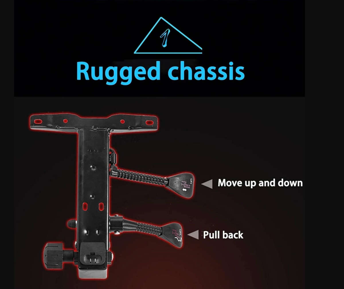 Pagani Ergonomic Office & Gaming Chair with Recline and Adjustable Height - Blue NEW