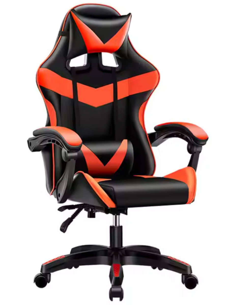 Pagani Ergonomic Office & Gaming Chair with Recline and Adjustable Height - Red