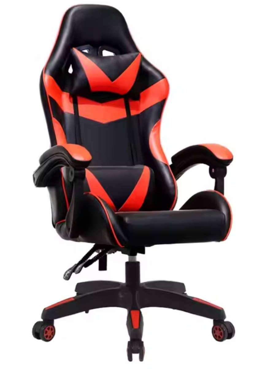 Pagani Ergonomic Office & Gaming Chair with Recline and Adjustable Height - Red