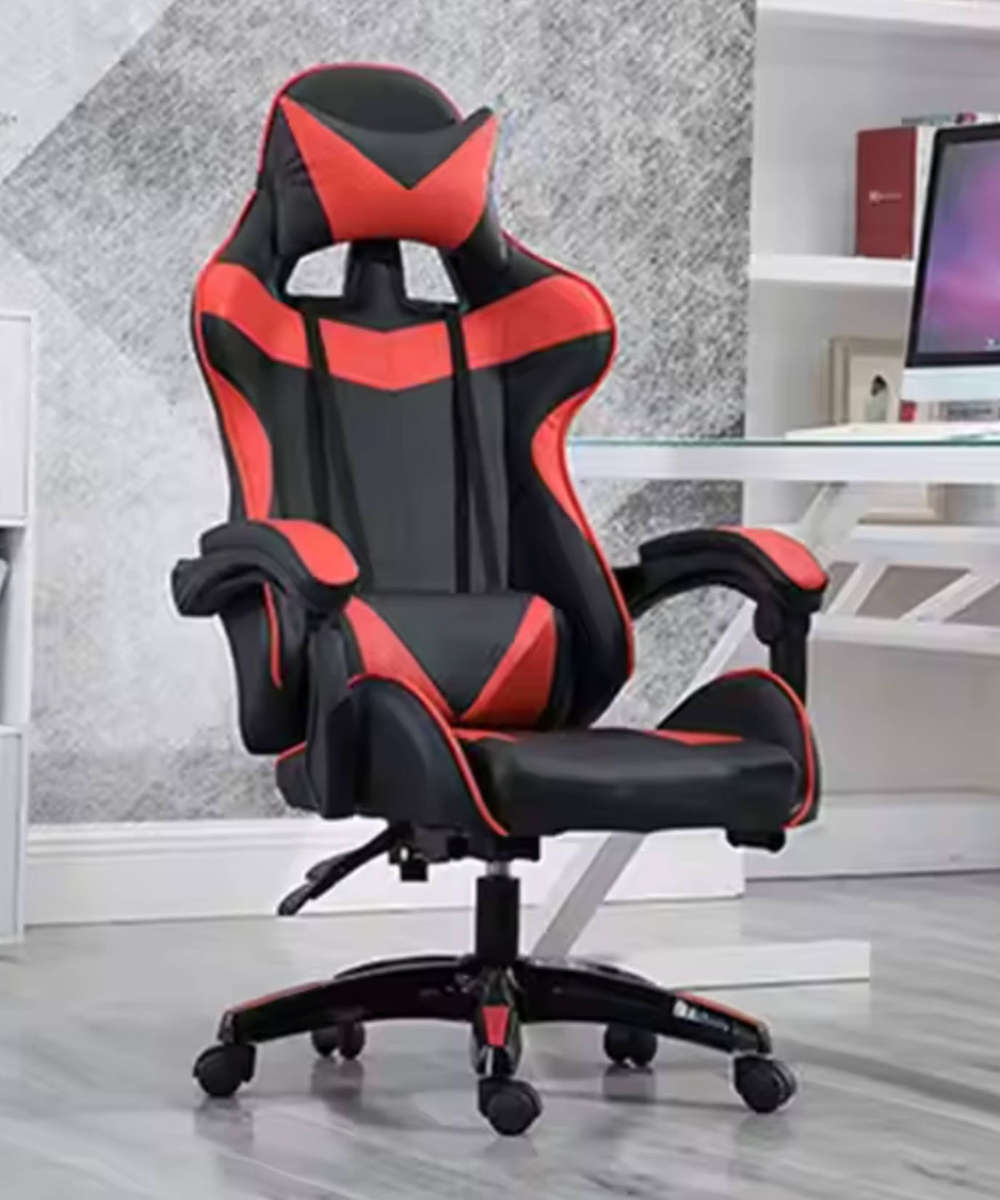 Pagani Ergonomic Office & Gaming Chair with Recline and Adjustable Height - Red